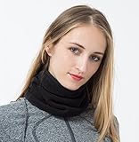 Fleece Neck Warmer - Neck Gaiter Tube, Ear Warmer Headband & Face Mask. Ultimate Thermal Retention, Versatility & Style. Constructed with Super Soft Fleece & Microfiber