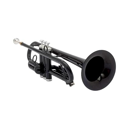 pTrumpet Hytech Bb-Trompete schwarz mit Gigbag