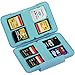 Ruggard Memory Card Case for 8 SD Cards (Light Blue)