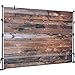 Allenjoy 7x5ft Texture Dark Wood Backdrops Wood Photo Backdrop Brown Vinyl Wood Backdrop for Photography Wood Backdrop Photography Props