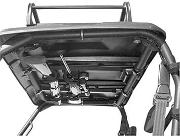 Amazon Com Polaris Ranger Quick Draw Overhead Utv Gun Rack