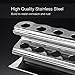 Metier Atelier Stainless Steel Toothbrush Holder / Razor Stand, Bacteria-Free and Rust Proof, WAVEFORM Series