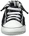 Luvable Friends Unisex Baby Crib Shoes, Black Hi Top, 0-6 Months