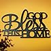 Abbey Gift God Bless This Home Wall Word