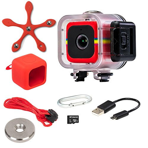 Polaroid Cube Act II  HD 1080p Mountable Weather-Resistant Lifestyle Action Video Camera & 6MP Still Camera w/ Image Stabilization, Sound Recording, Low Light Capability & Other Updated Features