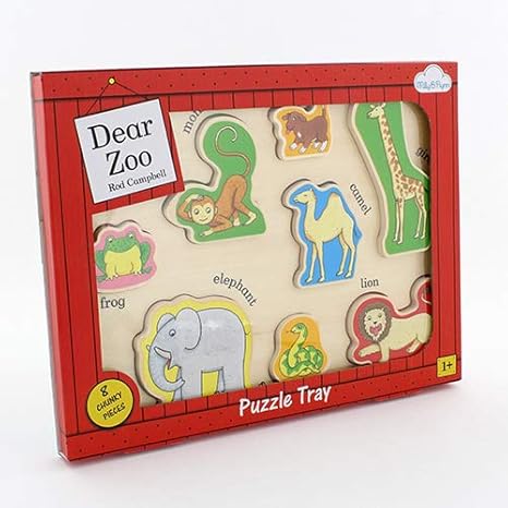 dear zoo wooden puzzle blocks
