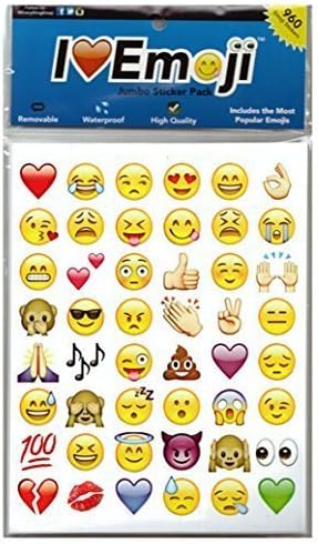 The NEWEST Emoji Stickers- 20 Sheets by Emojistickers.com by Emojistickers