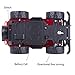 Egoelife RC Jeep Wrangler Vehicle off-road Remote Control Car Crawler 1:24 Scale Electric Toy RC Crawler(Color at Random)