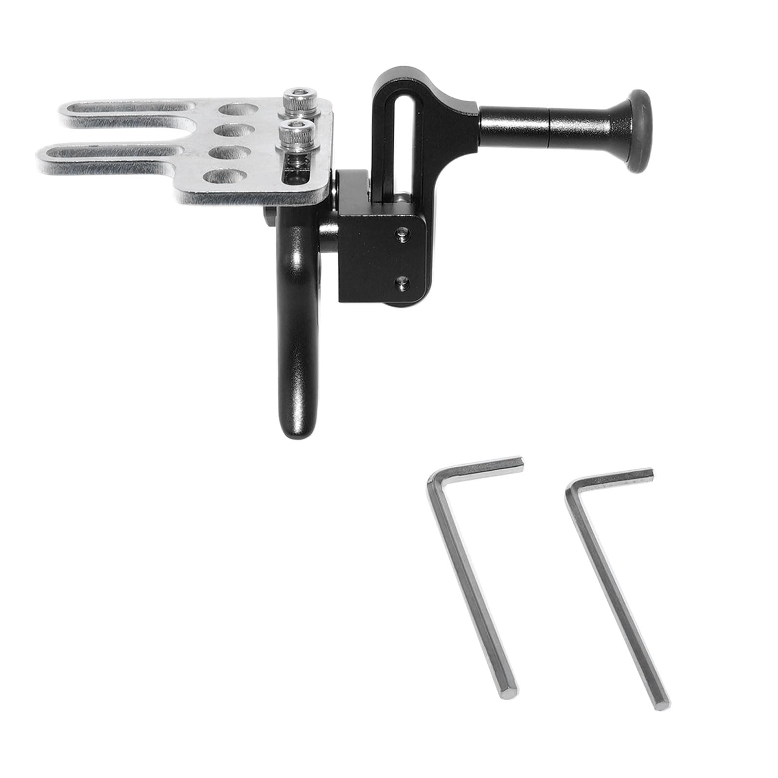 nitescuba NS10 Underwater Camera Tray extendable Handle Grips Bracket for gopro,pt059,rx100 uw Camera housing Universal Soft Handle with Aluminum and Rubber Material (Black)