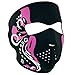 Zanheadgear WNFM020 Neoprene Full Face Mask, Mardi Gras
