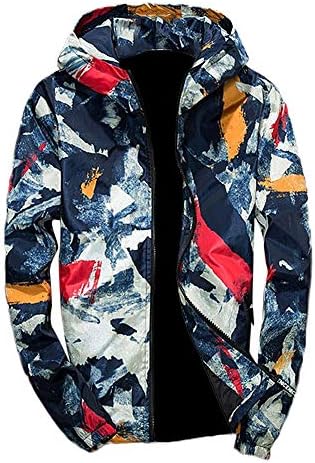 OWMEOT Men Winter Warm Jacket Overcoat Outwear Slim Long Trench Buttons Coat