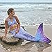 Sun Tails Mermaid Tails for Swimming for Girls, Kids, and Adults with Monofin