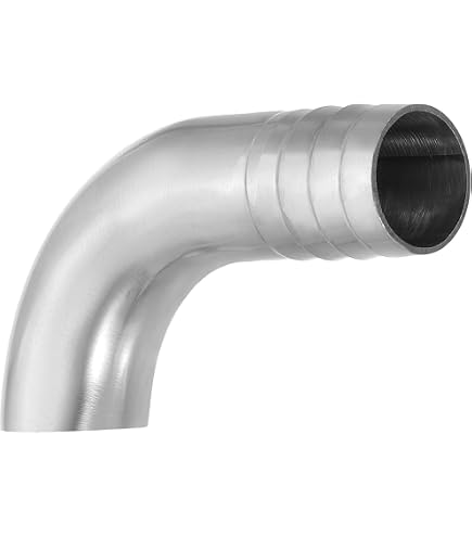 Raccord Coudé 90° Acier Inox 304 – OD 3/4″ (19,1 Mm) Cannelé, Pour Brasseries, Laiteries, Tuyauterie Alimentaire, Polissage Miroir - 7