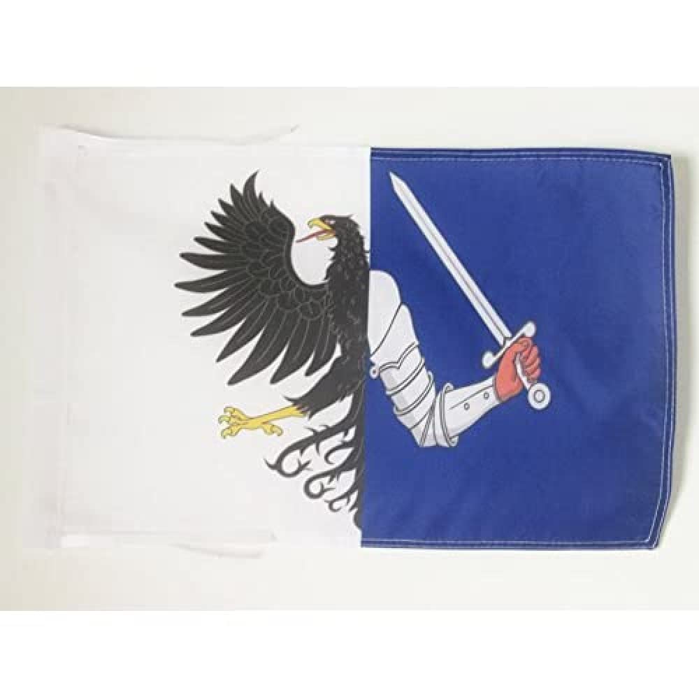 AZ FLAG - Connaught Flag - 18'' x 12'' - 100% Polyester Connacht Province of Ireland Small Banner with Two Cords - Fade Resistant - Vivid Colors - 18x12 in - 45x30 Cm โ image 1