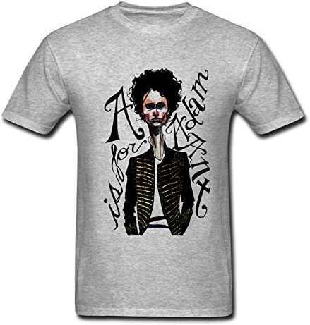 FAMCOM Adam and The Ants Men's Short Sleeve Graphic T Shirt