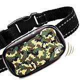 DogRook Bark Collar - Humane, No Shock Training Collar - Vibration & Sound Care Modes - Smart Adjustable for Small, Medium, Large Dogs Breeds - No Harm Deterrent Reflective Vibrating Control Collar