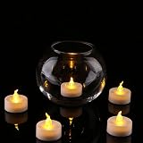 Jialine 24Pack Battery Tealights Flameless Led Candles 200h Warm Yellow view 3