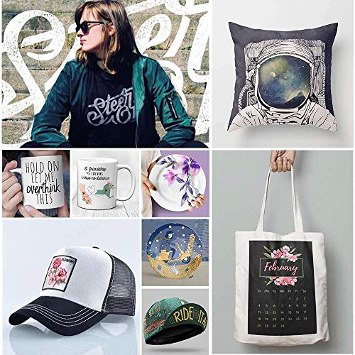 Aonesy Pro 5 in 1 Combo Heat Press Machine for TShirt Hat Cap Mug