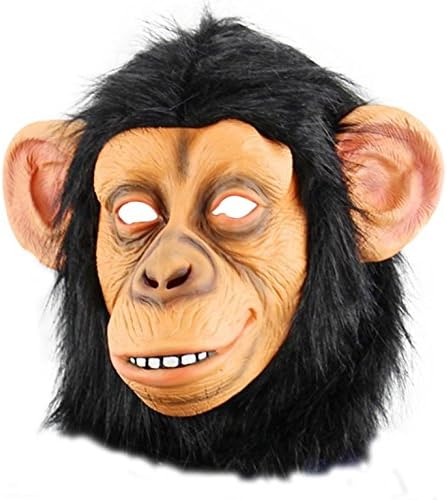 MTFS Novelty Halloween Funny Big Ear Monkey Mask (One Size, Big Ear Monkey)