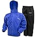 FROGG TOGGS Men's Standard Classic All-Sport Rain Suit, Indigo Jacket/Black Pant, Medium