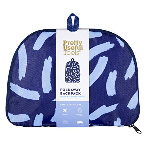 Foldaway Back Pack | Midnight Casual Daypack | 42 cm | 20 litres | Blue