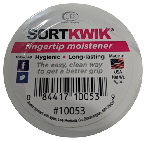 LEE 10053 Sortkwik Fingertip Moisteners, 3/8 oz, Pink (Pack of 3) - Thumbnail 2