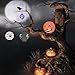 Halloween Pumpkin Lantern - Jack o Lantern [4 Pack]LED Pumpkin Spider Bat Skeleton Light - Halloween Indoor Outdoor Holiday Party Decor Paper Lantern