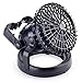 LED Camping Gear Lantern Fan Gift – Cool Gadget Supplies & Tent Light Equipment Glamping Essentials Accessories – Best Portable Lamp for Men Women Kids Boy Scouts – Battery Powered (Not Included)