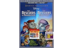 The Rescuers: The Rescuers / The Rescuers Down Under, 35th Anniversary Edition [Blu-ray]