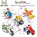 BLAGOO Building Blocks 45 pcs Plastic Construction Learning Set in Car Toy Case