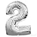 AFTERLOON® 40 Inch Chrome Glossy Silver Foil 