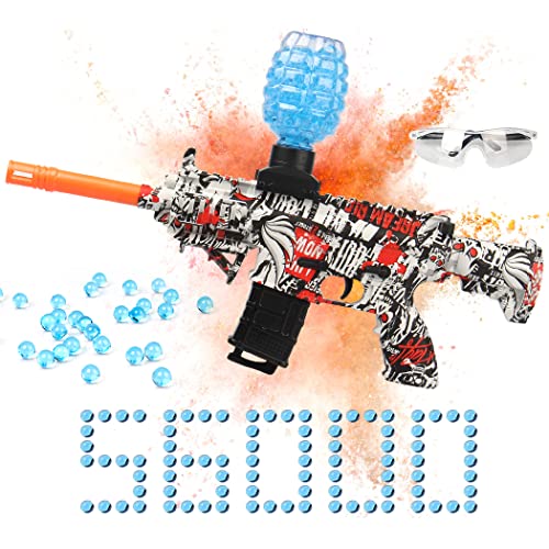 Splat Ball Blaster AutomaticUzi, Electric Gel Splat Ball Blaster Toy
