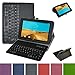 LG G Pad II 10.1 / G Pad X 10.1 Bluetooth Keyboard Case,Mama Mouth Slim Stand PU Leather Cover With Romovable Bluetooth Keyboard For 10.1" LG G Pad 2 10.1 V940 / G Pad X 10.1 AT&T V930 Tablet,Black