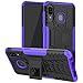 SKTGSLAMY Galaxy A20/Galaxy A30/Galaxy A50 Case, [Shockproof] Tough Rugged Dual Layer Protective Case Hybrid Kickstand Cover for Samsung Galaxy A20/A30/A50 (Purple)