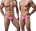 YKC Men Briefs Low Rise Ice Silk Sexy Bikinis Seamless Underwear