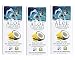 Aloe Cadabra Natural Personal Lubricant and Organic Sex Lube for Men, Women & Couples, Flavored Pina Colada (Pack of 3)