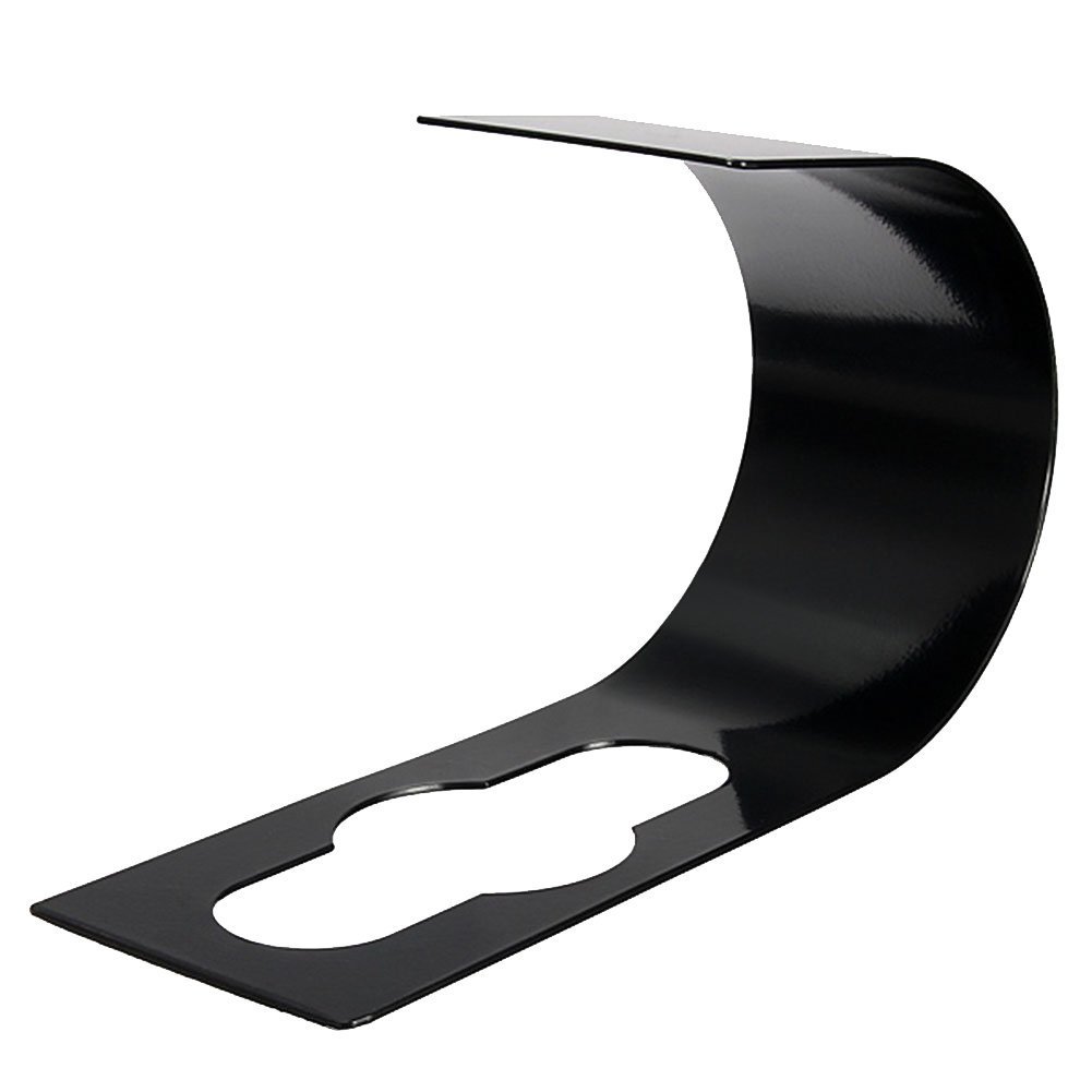 Best Sturdy Garden Spigot Hook Hose Holder, Firstbuy Durable Metal Wall Mount Expandable Watering Hose Hanger Hook, Pipe Holder Tidy Hook Reel Tap for 100ft heavy Garden Irrigation Hose - Black