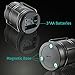 LED Camping Lantern, Swiftrans Lantern Flashlight Ultra Bright Survival Gear for Emergencies, Hurricanes with Magnetic Base (2 Pack)