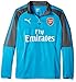 PUMA Men's Arsenal Fc 1/4 Training Top with Sponsor