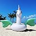 Geekper Giant Inflatable Unicorn Pool Float, 94.5 X 86.6 X 49.2 in Floats for Adults Kids Outdoor Vacation Beach Loungers Lake Ride-ons River Raft