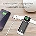 Oittm 5000mAh Portable Charger, [Apple MFi Certified] Wireless Magnetic Charger for Apple Watch Travel Power Bank External Battery for Apple Watch Series 3, iPhone X, iPhone 8/8 Plus, Samsung & More
