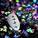 20G Laser Butterfly Nail Sequin Acrylic Paillettes butterfly nail glitter Holographic Nail Sparkle Glitter Sheets Tips