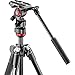 Manfrotto MVKBFR-LIVEUS Lightweight, Travel Friendly Be Free Fluid Video Kit, Black