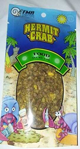 Hermit Crab Food Pouch 4 Ounce By Florida Marine Research (FMR)