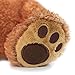 GUND Slumbers Teddy Bear Stuffed Plush Animal Exclusive Version with Santa Hat for Christmas