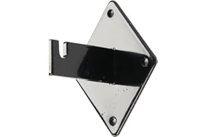 SSWBASICS Wall Brackets for Gridwall or Grid Panels - Black (15 Pack)