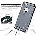iPhone 6/6s Case - TURATA 2 In 1 Heavy Duty Dual Layer Scratch Resistant Shock Absorption Frosted Hard TPU Protective Cover Tough Bumper with Dust Plug Design for iPhone 6/6s (4.7 Inch) - Gray