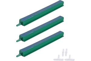 ALEGI Fish Tank Air Bubble 3-Piece Air Stone Bars for Aquarium,Air Stone Bar Hydroponics with Connectors (6 inch)