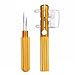 Yosoo Aluminum Alloy Fishing Hook Fishing Line Tool Manual Knot Tying Tool Sub-line Knot-Tying Tool Fish Tool Hook Tie Device Strand Knotter