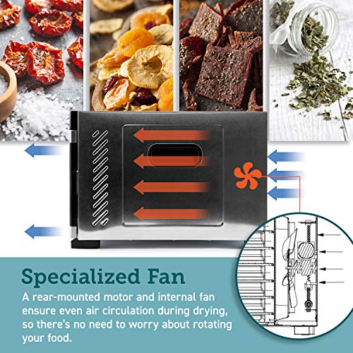 COSORI Food Dehydrator (50 Recipes) for Jerky Fruit, Meat, Dog Treats